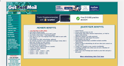 Desktop Screenshot of getpaidmail.com